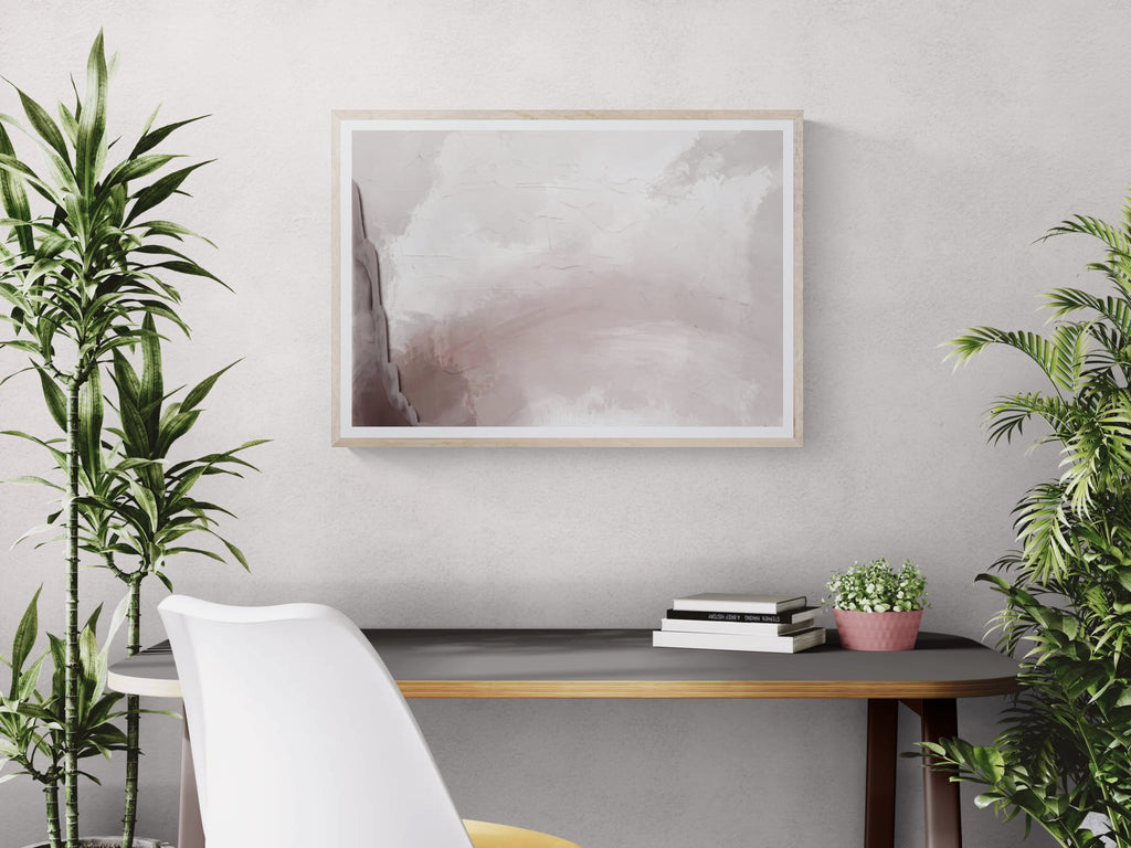 Japandi Earth Silence - Abstract Minimalistic Art Print | Fine Art.