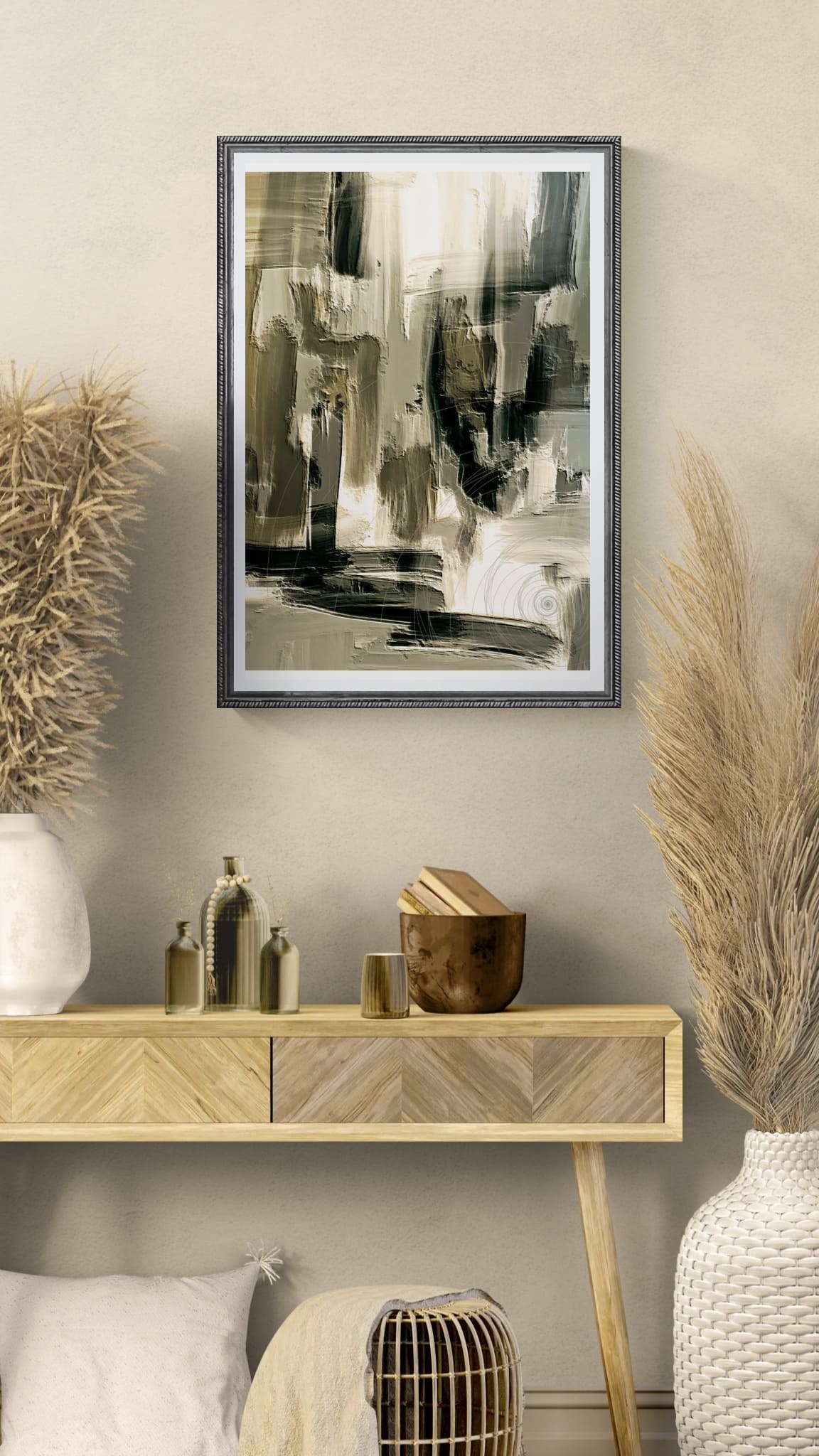 Petrichor – Abstract Earth Art Print, Fine Art Poster & Framed Wall Art
