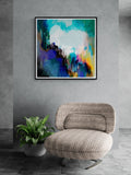 Controlled Chaos – Abstract Art Print, Fine Art Poster & Framed Wall Art