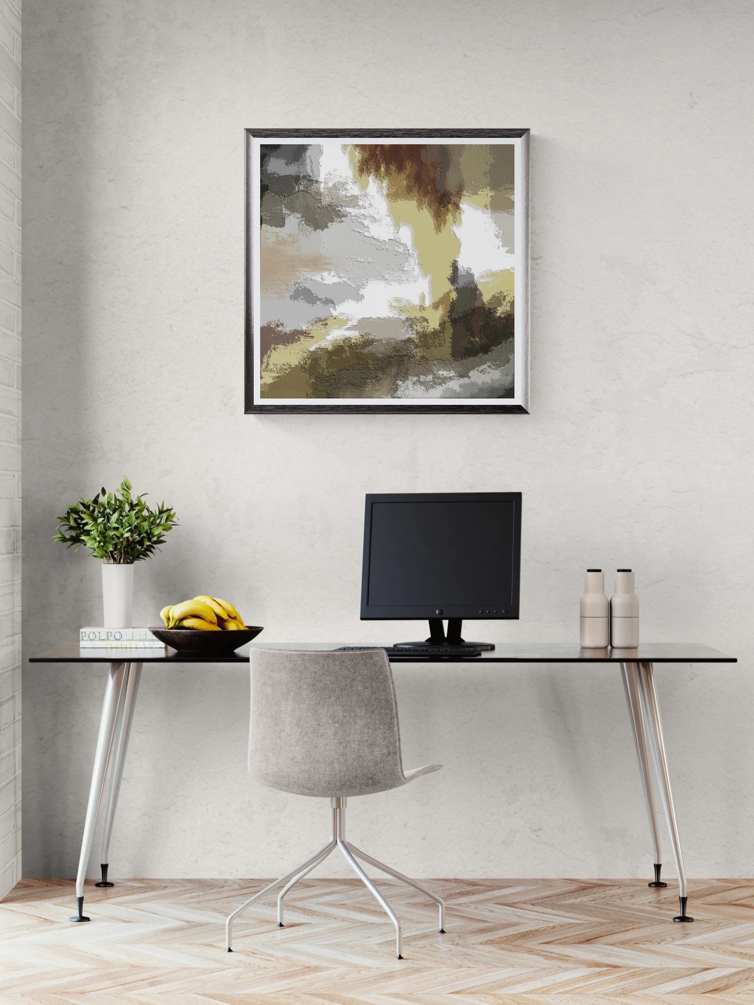 Strata – Abstract Earth Art Print, Fine Art Poster & Framed Wall Art