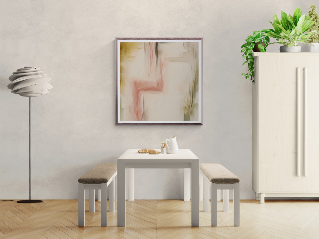 Kanso – Japandi Abstract Art Print, Fine Art Poster & Framed Wall Art