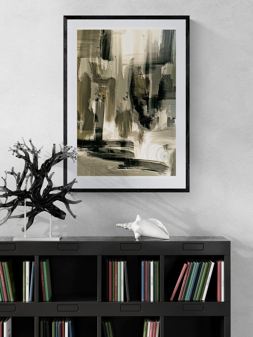 Petrichor – Abstract Earth Art Print, Fine Art Poster & Framed Wall Art