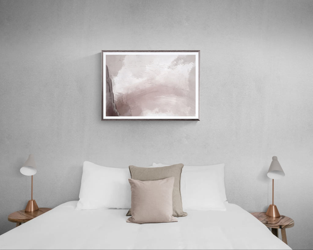 Japandi Earth Silence - Abstract Minimalistic Art Print | Fine Art.