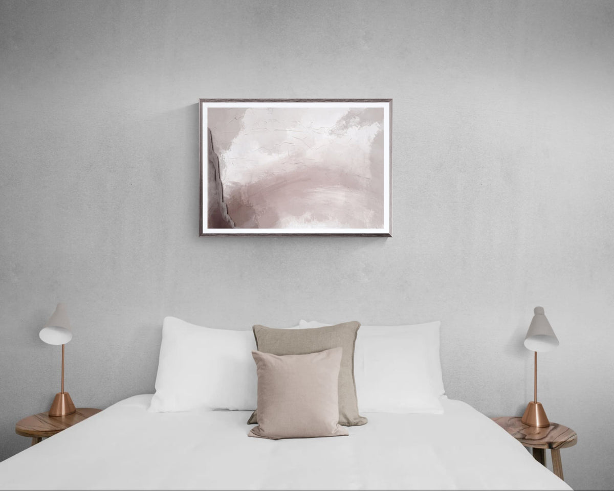 Japandi Earth Silence - Abstract Minimalistic Art Print | Fine Art.