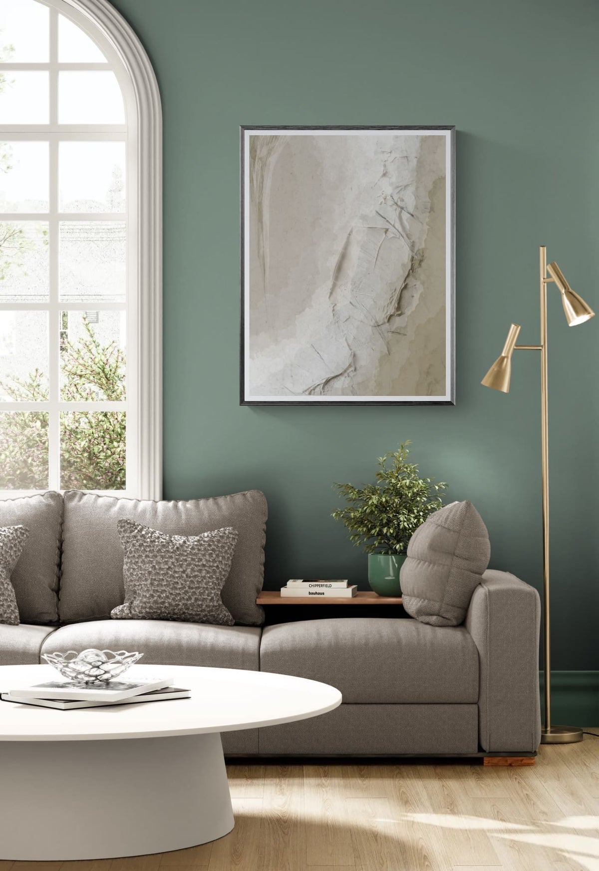Kasumi Stone – Abstract Japandi Wall Art Print | Fine Art Poster & Framed Art