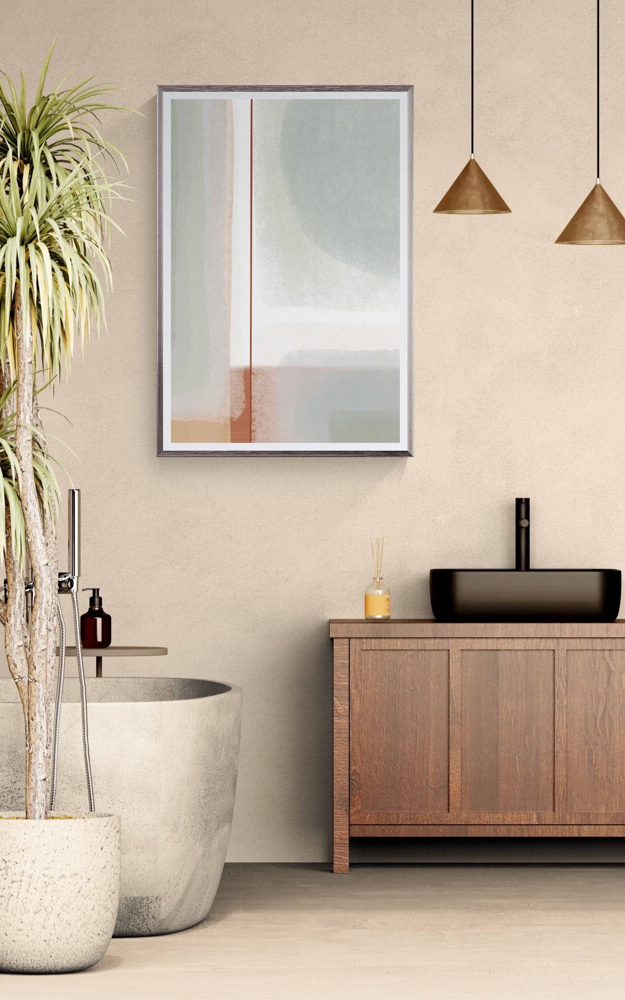 Interlude – Abstract Minimalist Art Print | Fine Art Poster & Framed Wall Art