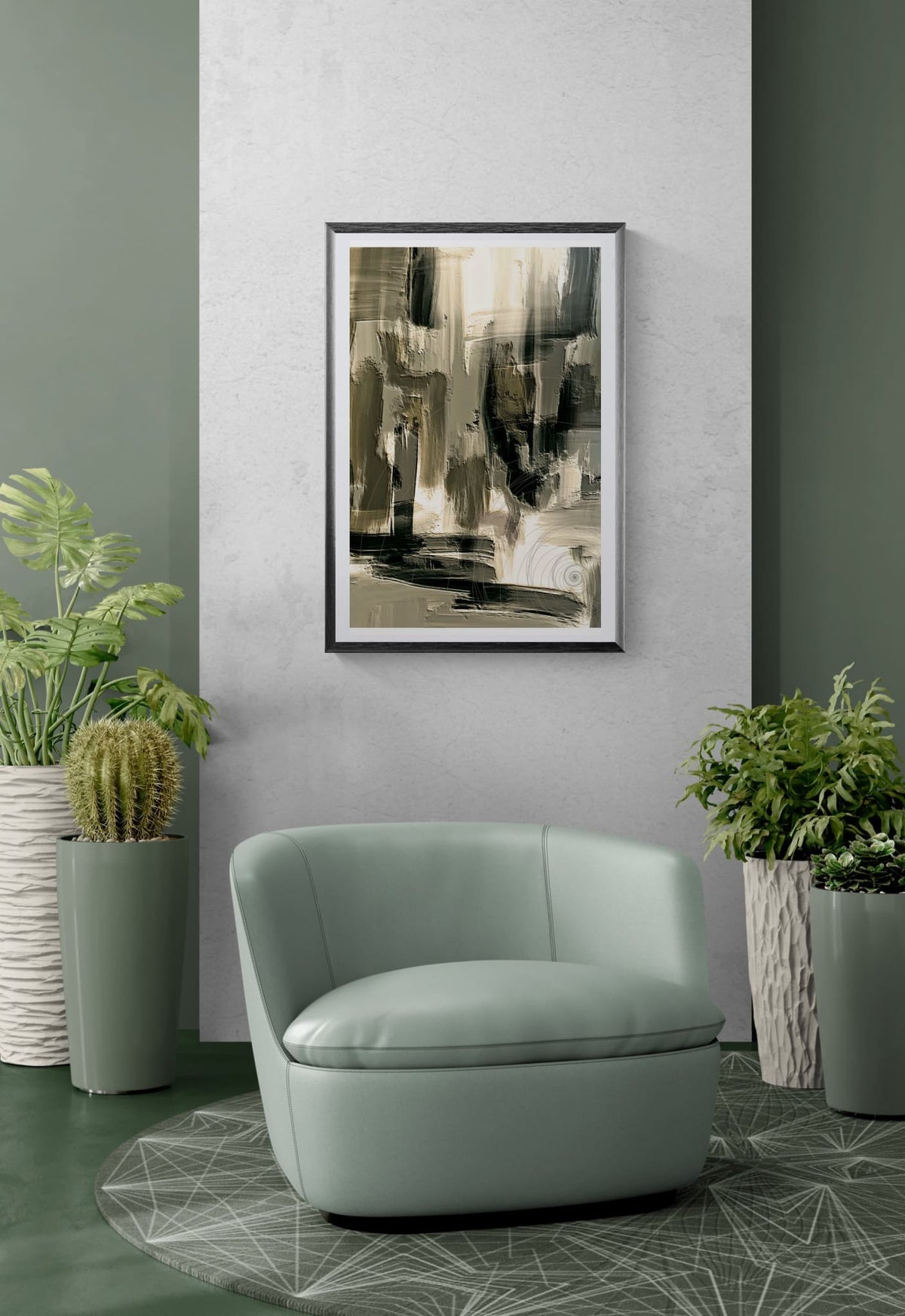 Petrichor – Abstract Earth Art Print, Fine Art Poster & Framed Wall Art