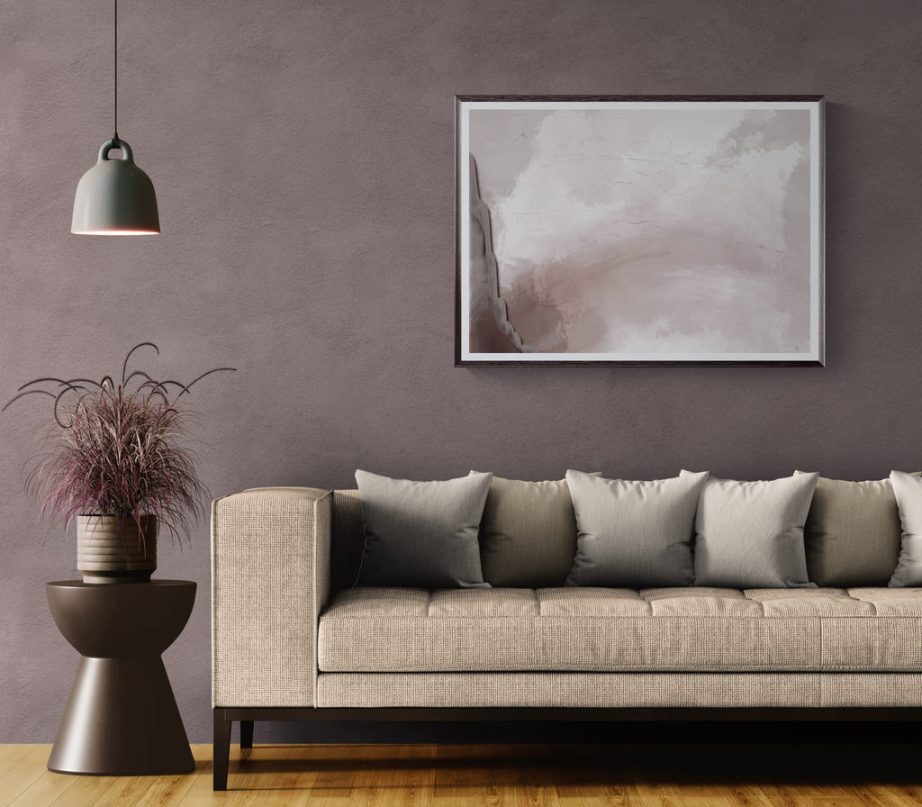 Japandi Earth Silence - Abstract Minimalistic Art Print | Fine Art.